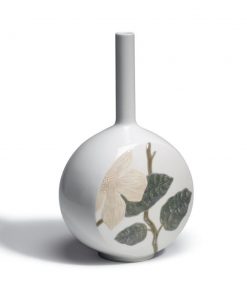 Canvas Vase Flower Twig (White) 1007074 - Lladro
