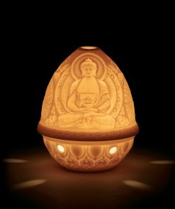 Lithophane Votive Light - Buddha 01017325 - Lladro Votive