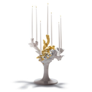 Multi Candleholder (Golden) 01007973 - Lladro Figurine