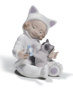 My Playful Kitty 01008586 - Lladro Figurine