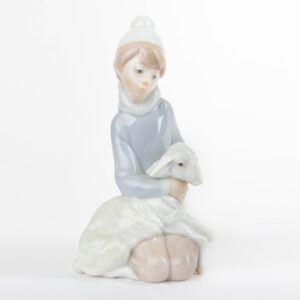 Shepherd with Lamb 1014676 - Lladro Figurine