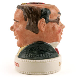 Mr. Pickwick and Sam Weller - Royal Doulton Liquor Container