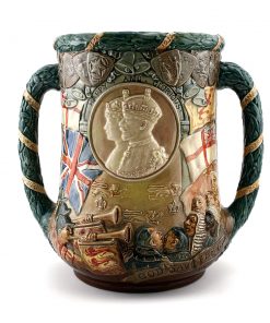 King George V and Queen Mary Silver Jubilee - Royal Doulton Loving Cup