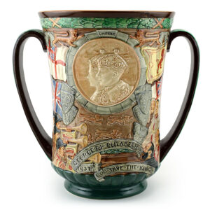 King George VI and Queen Elizabeth Coronation Loving Cup (Large) - Royal Doulton Loving Cup