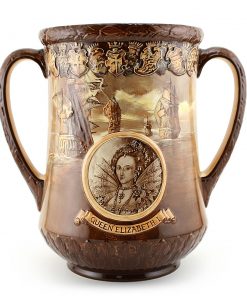 Queen Elizabeth II Coronation - Royal Doulton Loving Cup