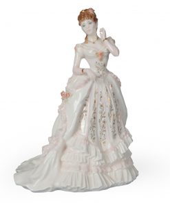 The Golden Jubilee Ball CW284 - Royal Worcester Figure
