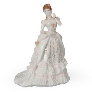 The Golden Jubilee Ball CW284 - Royal Worcester Figure