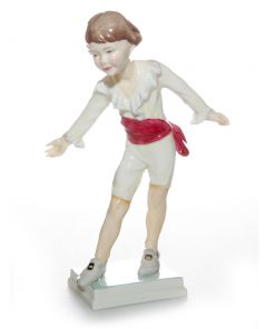 Masquerade Boy The Bow RW3359 - Royal Worcester Figure