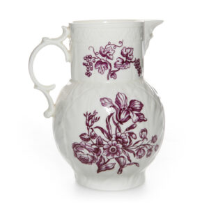 Pitcher with Purple Flowers Large - Royal Worcester Decor