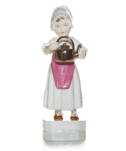 Polly Put the Kettle On RW3303 - Royal Worcester Figure