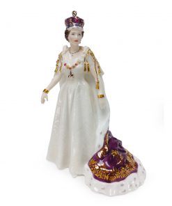 Queen Elizabeth II CW458 - Royal Worcester Figure