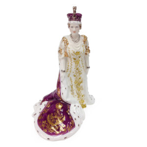 Queen Elizabeth, The Queen Mother in her Coronation Robes - Royal Worcester Figure