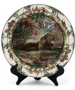 African Charger With Lions - Royal Doulton Seriesware