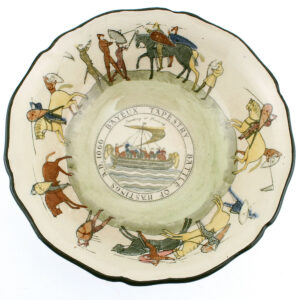 Bayeaux Tapestry Bowl, Small - Royal Doulton Seriesware