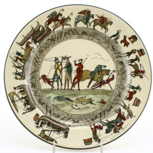 Bayeaux Tapestry Plate, 10.5''D - Royal Doulton Seriesware
