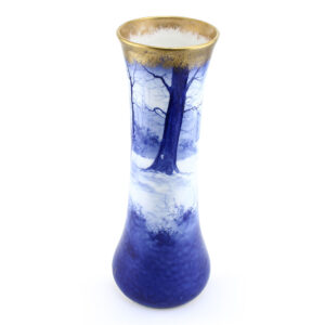 Blue Children Tall Vase (Winter) - Royal Doulton Seriesware