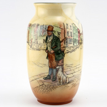 Dickens Bill Sykes Vase - Royal Doulton Seriesware