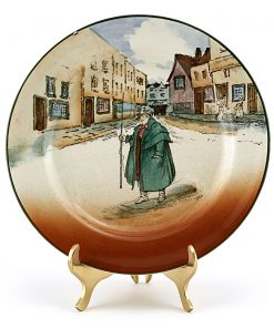 Dickens Bread Plate - Royal Doulton Seriesware