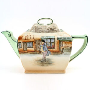 Dickens Teapot Mr Pickwick Rectangular - Royal Doulton Seriesware