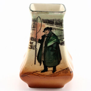 Dickens Tony Weller Mini Square Vase - Royal Doulton Seriesware