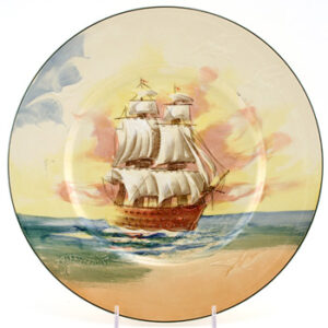 Famous Ships "The Victory" Plate - Royal Doulton Seriesware