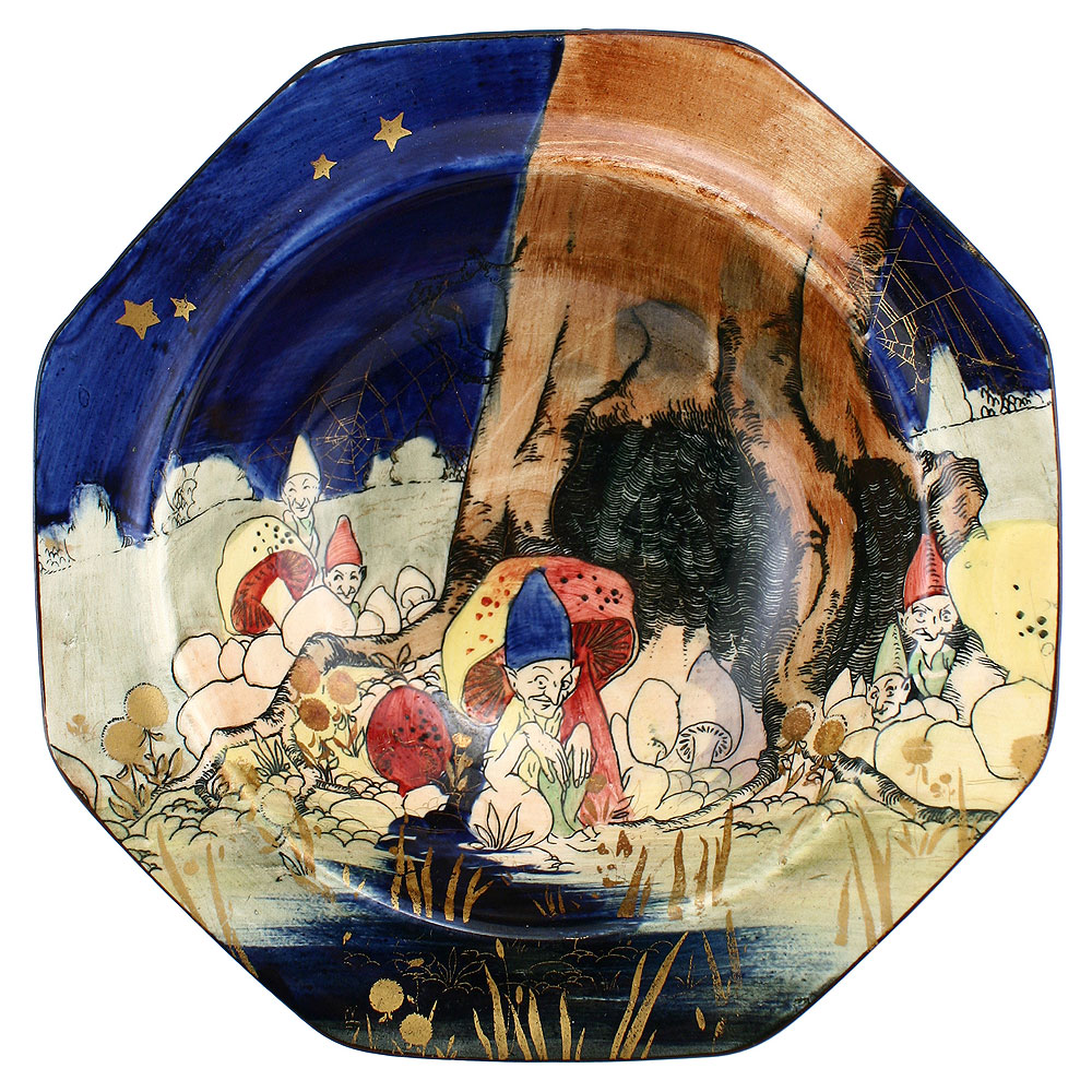 Gnomes Bowl, Octagonal - Royal Doulton Seriesware