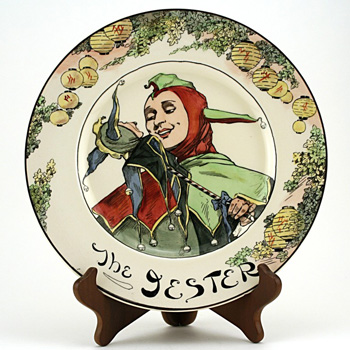 Professional, Jester Plate - Royal Doulton Seriesware