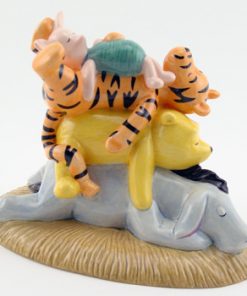 A Sleepy Day In The Hundred Acre Wood WP53 - Royal Doultoun Storybook Figurine