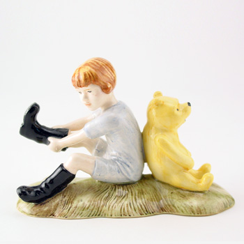 Christopher Robin and Pooh WP10 - Royal Doultoun Storybook Figurine