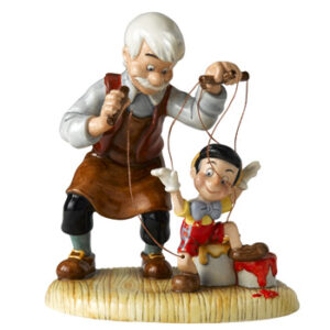 Geppetto and Pinocchio DM3 - Royal Doultoun Storybook Figurine
