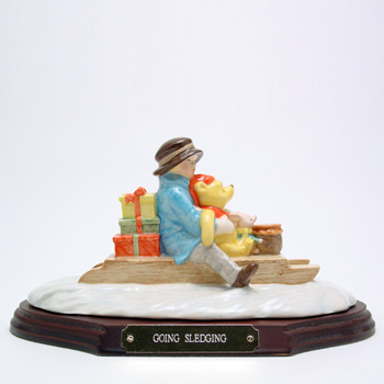 Going Sledging WP34 Tableau - Royal Doultoun Storybook Figurine