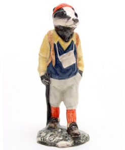 Hiker Badger ECF6 - Royal Doultoun Storybook Figurine