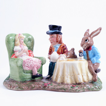 Mad Hatters Tea Party LC1 - Royal Doultoun Storybook Figurine