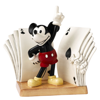 Mickeys Dancing Deck DAN7 - Royal Doultoun Storybook Figurine
