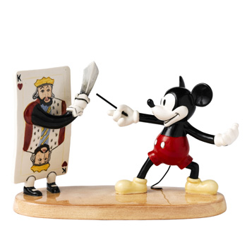 Mickeys Duel with the King DAN8 - Royal Doultoun Storybook Figurine
