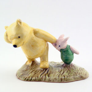 Pooh and Piglet The Windy Day WP2 - Royal Doultoun Storybook Figurine