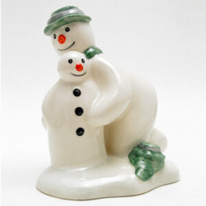 Building the Snowman DS23 - Royal Doultoun Storybook Figurine