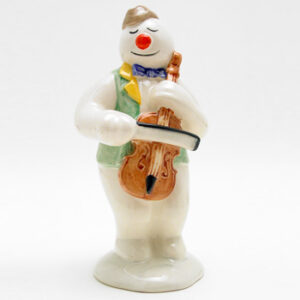 Cellist Snowman DS17 - Royal Doultoun Storybook Figurine
