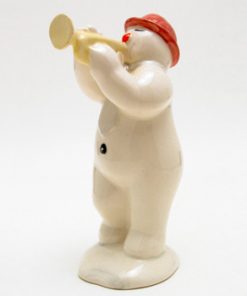 Trumpeter Snowman DS16 - Royal Doultoun Storybook Figurine