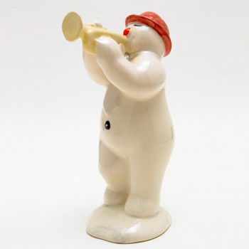 Trumpeter Snowman DS16 - Royal Doultoun Storybook Figurine