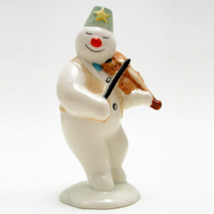 Violinist Snowman DS11 - Royal Doultoun Storybook Figurine