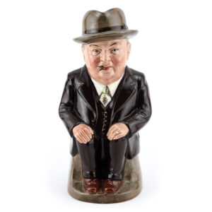 Cliff Cornell (Dark Brown Suit, Large) - Royal Doulton Toby Jug