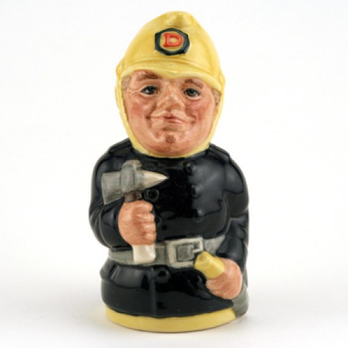Fred Fearless the Fireman D6809 - Royal Doulton Toby Jug