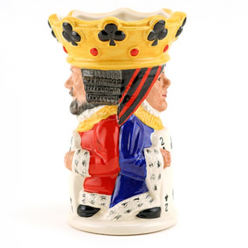 King and Queen Clubs D6999 - Royal Doulton Toby Jug
