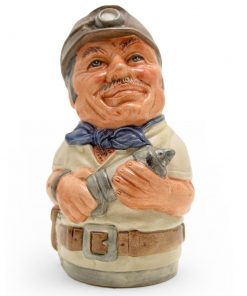 Mike Mineral the Miner D6741 - Royal Doulton Toby Jug