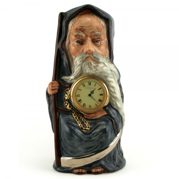 Old Father Time Clock D7069 Royal Doulton Toby Jug Seaway China Co.