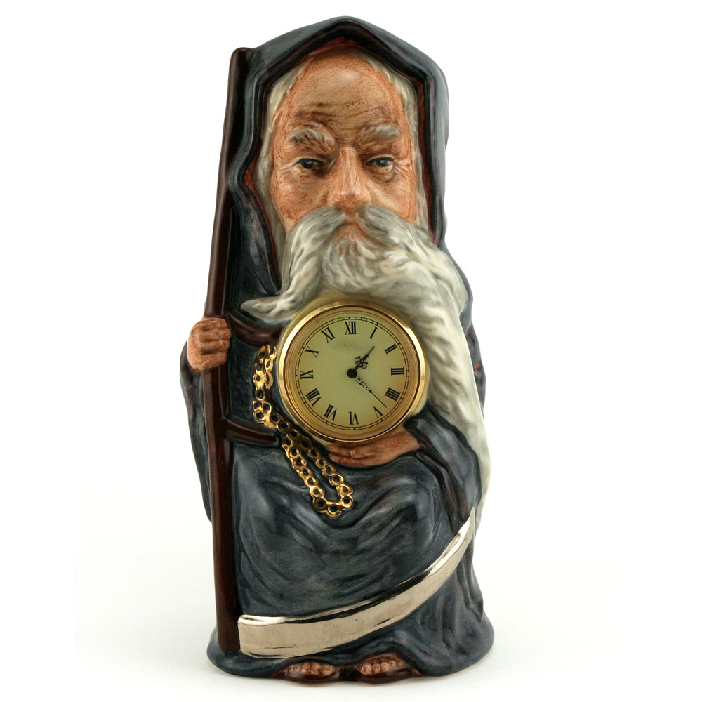 Old Father Time Clock D7069 - Royal Doulton Toby Jug