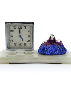 Polly Peachum Desk Clock - Royal Doulton