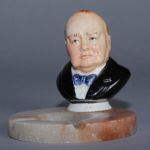 Churchill Bust on Ashtray