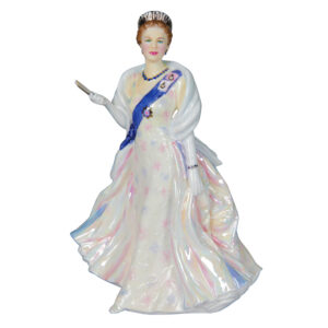 Queen Elizabeth II "Rainbow Dress" - John Bromley Fine Figurines Collection